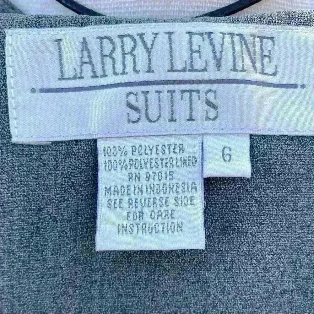 Larry Levine blazer top with hood, vintage SZ 6 - Picture 4 of 4
